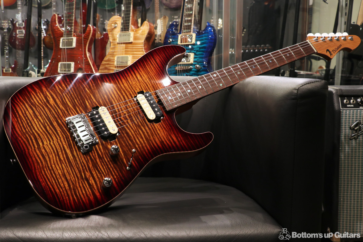 T's Guitars DST-DX22 《柾目のRoasted Maple Neckを採用した初の