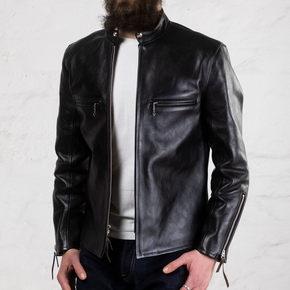 THE REAL McCOY'S Buco J-100 Jacket Horsehide Black