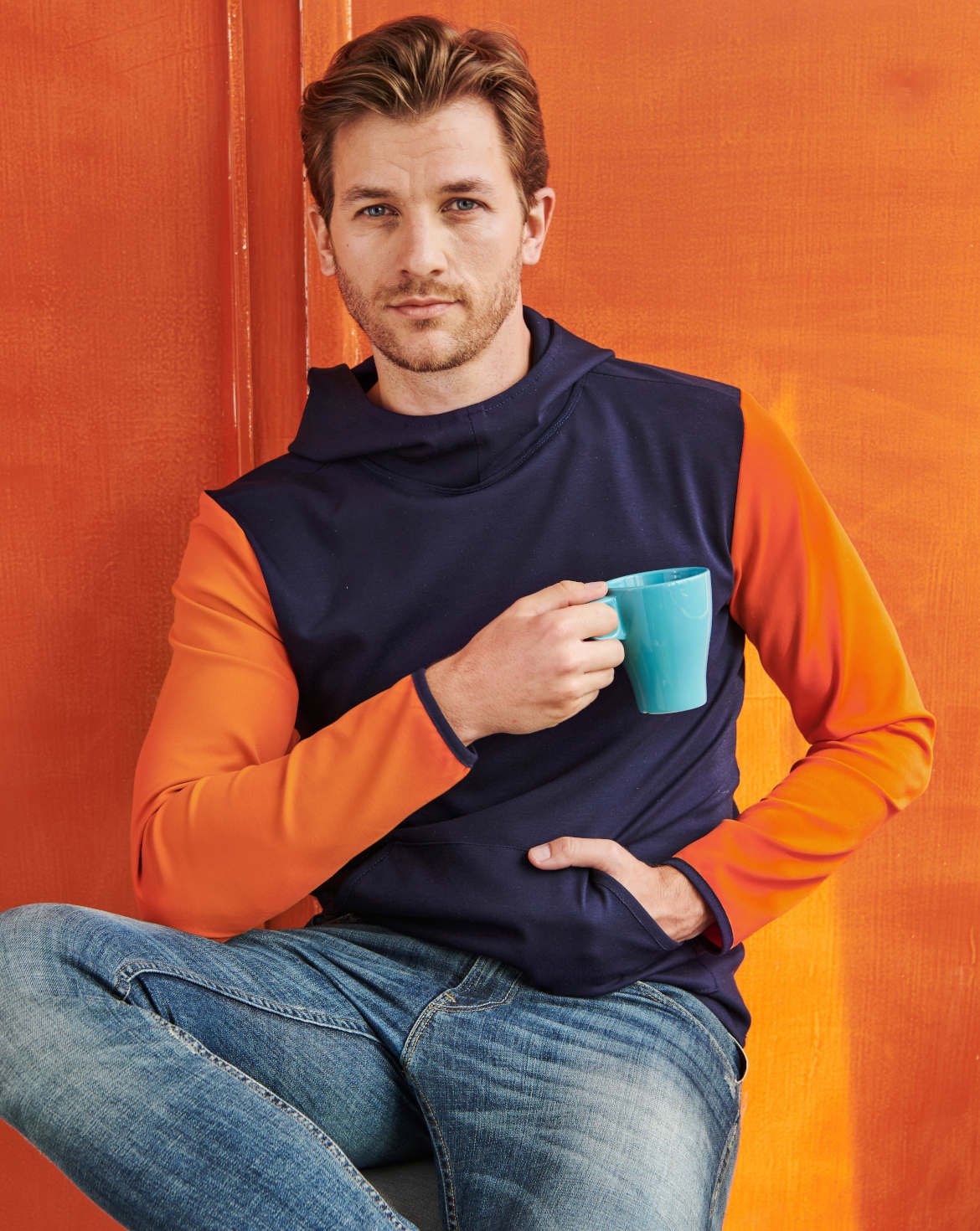 Jersey Mens hoodie 131|Burda Style 12/20 | PDF Sewing Pattern