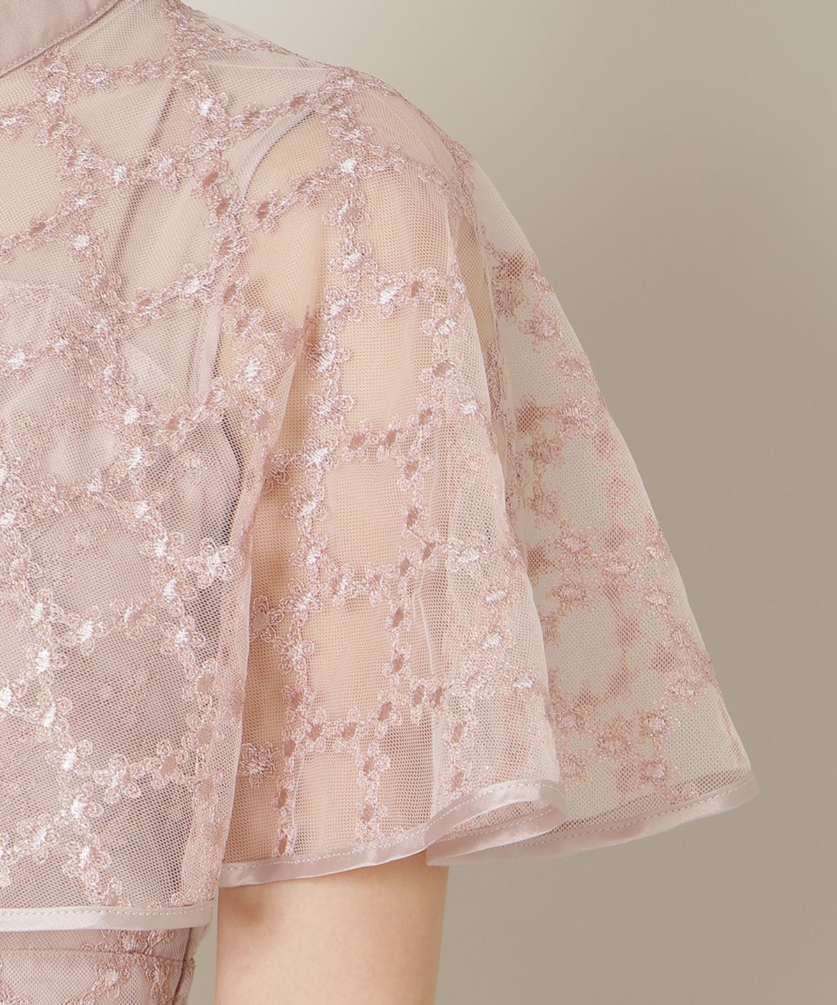 パイピングケープフレアワンピース(F ピンク): WILLSELECTION｜公式