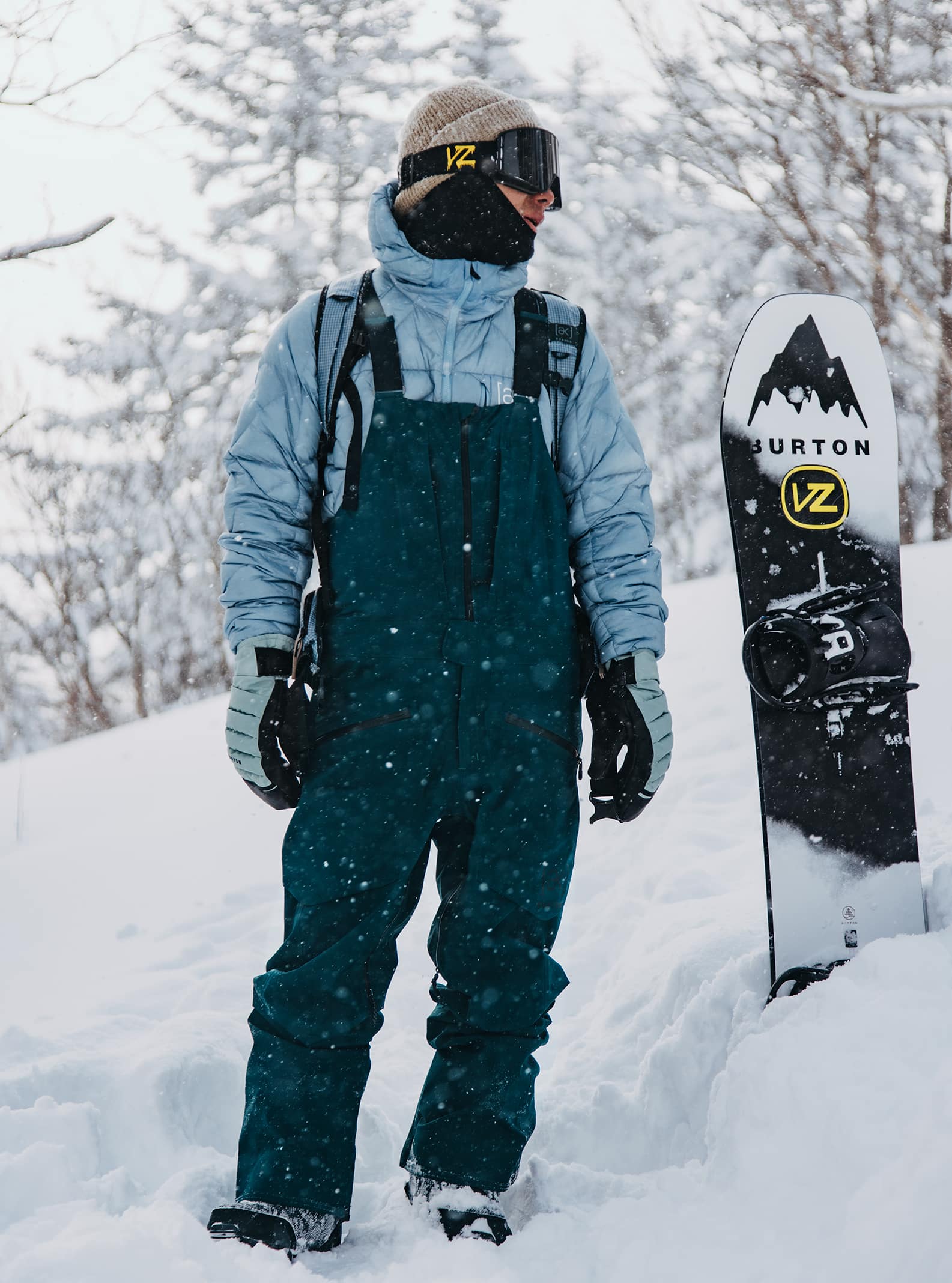 Men's Burton [ak] Freebird GORE‑TEX 3L Stretch Bibs | Burton.com