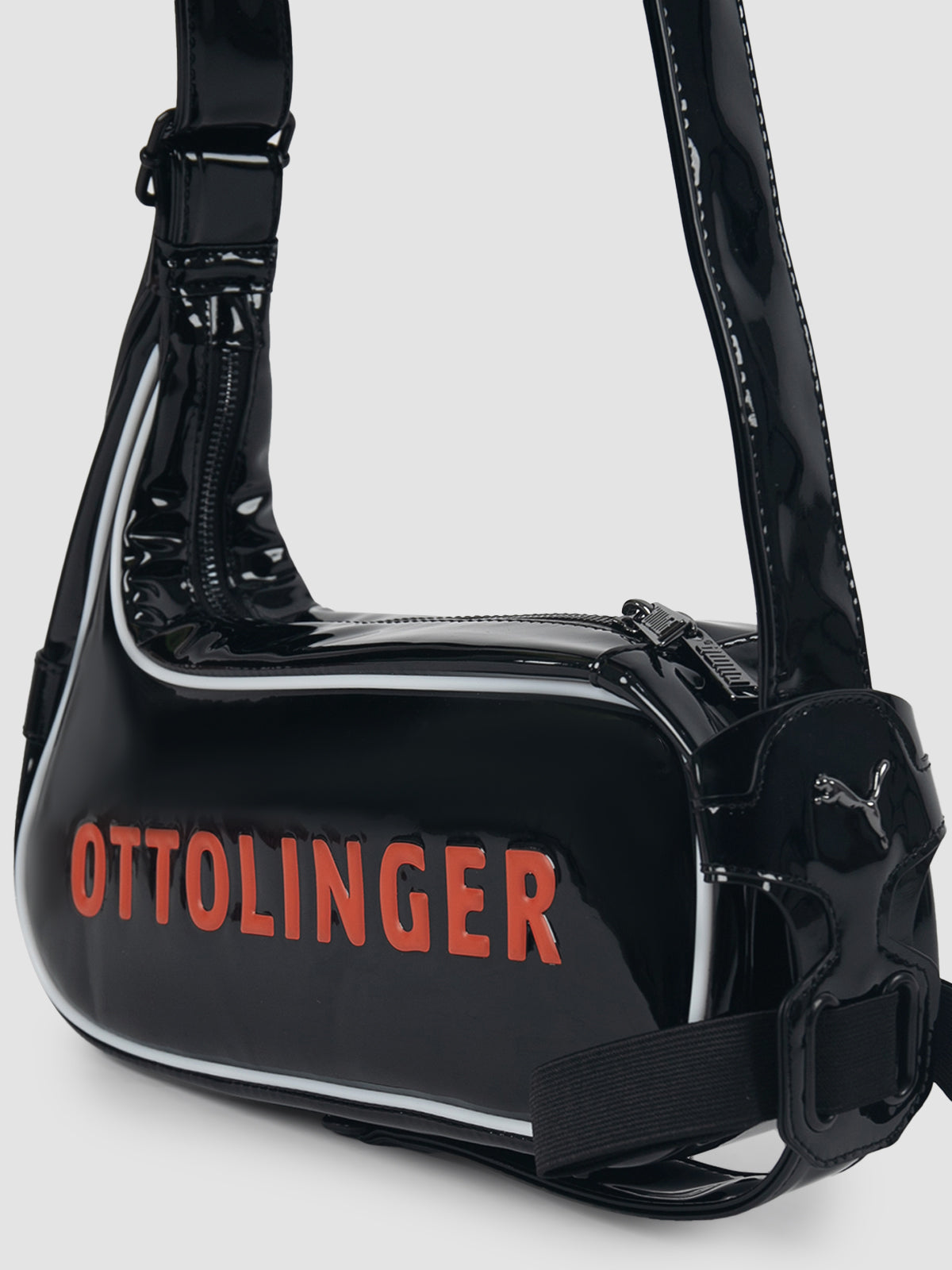 Leather PUMA X OTTOLINGER Bag in Black – PILLAR
