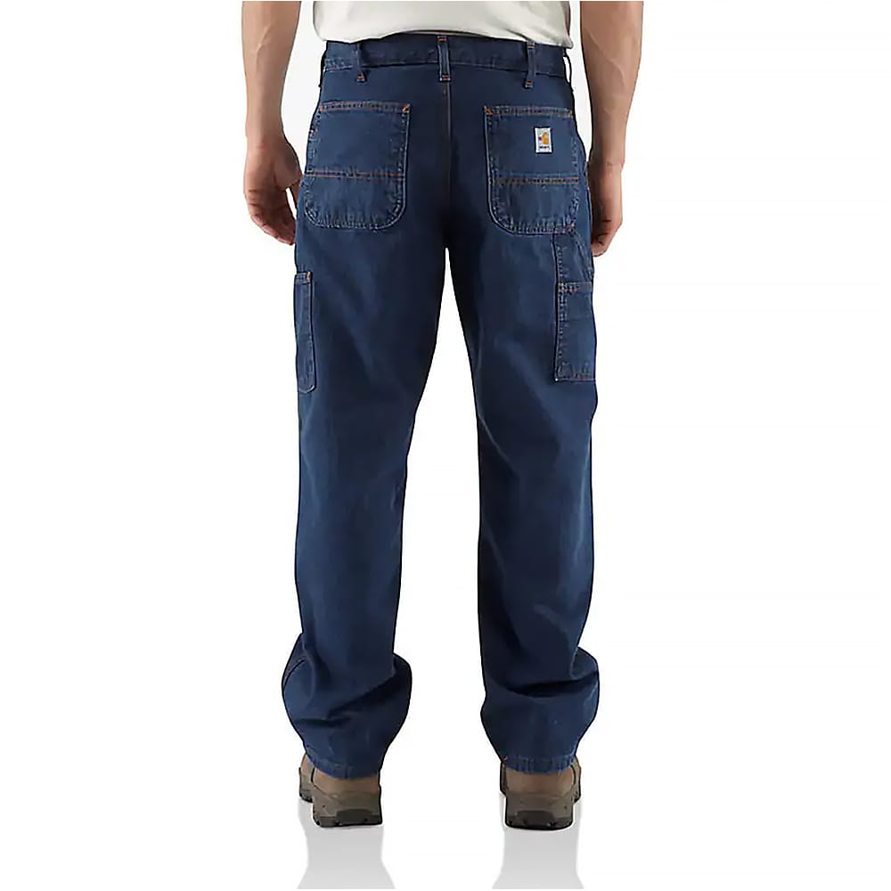 Carhartt Flame-Resistant Signature Denim Dungaree Jeans - GME Supply