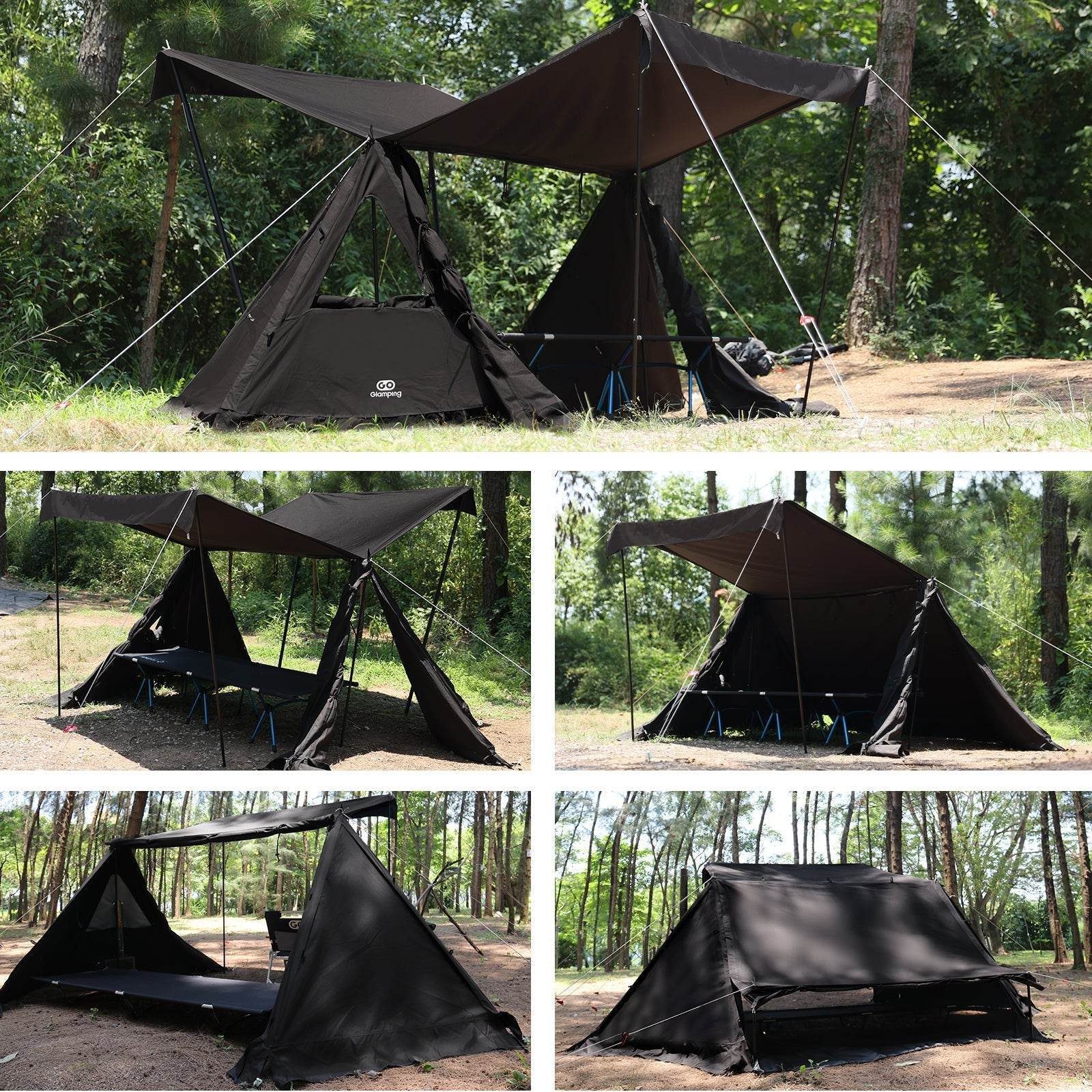 GOGlamping G・G PUP2.0 TCパップテント&専用インナーテント