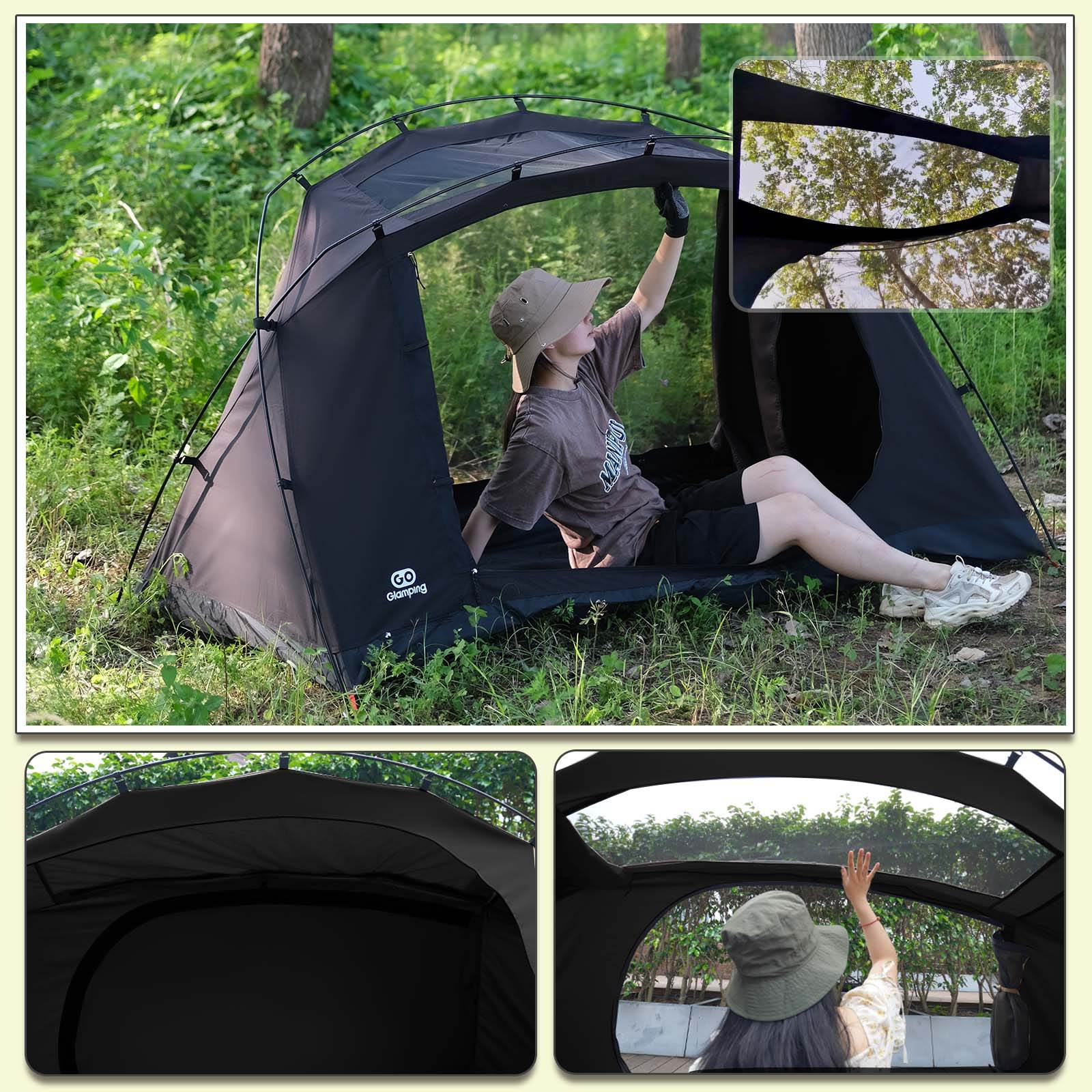 タイムセール中】GOGlamping SKY EYE 自立式テントTC