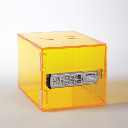 HCL® Tall Refrigerator Box, KEDL, Clear - 20299C - Health Care