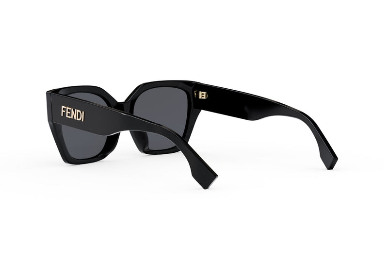 Fendi Bold Black Square Sunglasses – Good See Co.