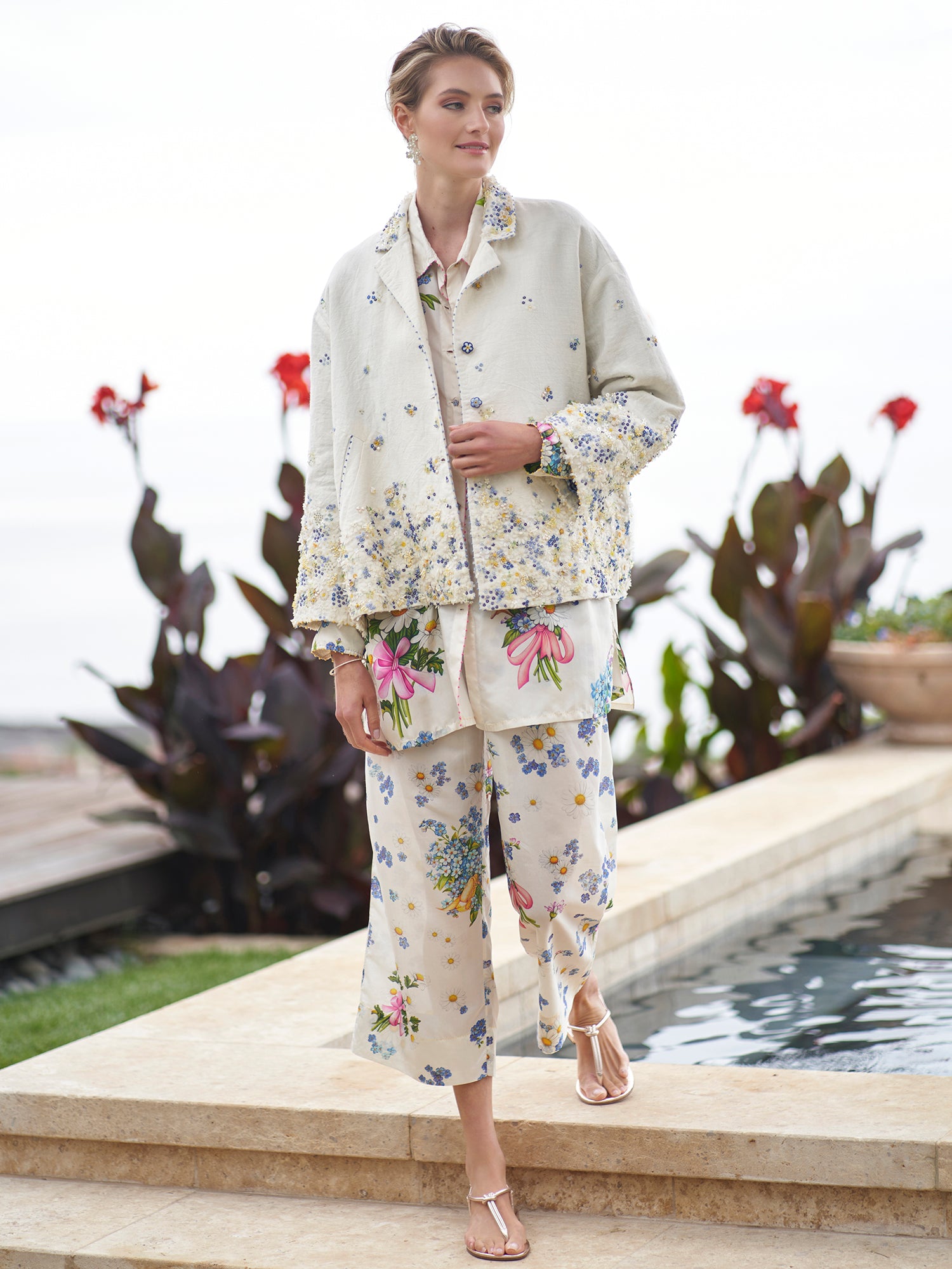 Cleo Floral Silk Pant – Gorsuch