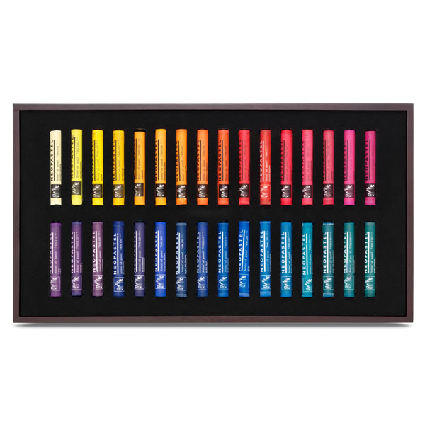 カランダッシュ ネオパステル 96色セット[木箱入り] 【画材の通販は