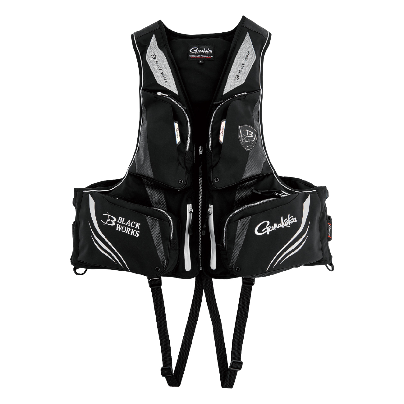 ストレッチウィンドブレーカー(BLACK WORKS) GM3739 | がまかつ