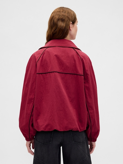 Stranger Things Flannel-Lined Track Jacket | Gap