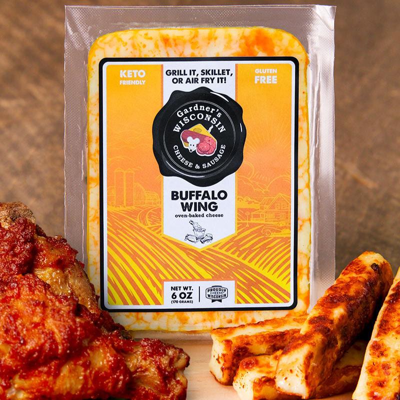 Buffalo Wing Oven-Baked Cheese | Gardners Wisconsin Cheese