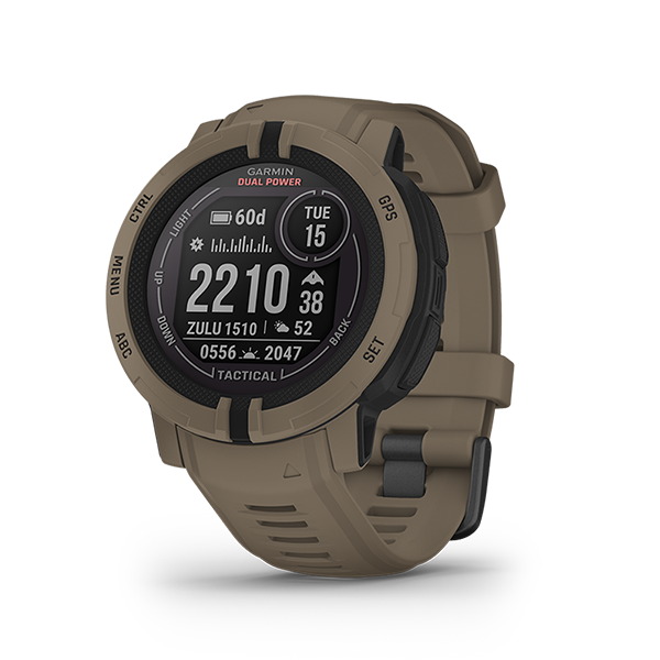 Instinct 2 Dual Power Tactical Edition | スマートウォッチ | Garmin