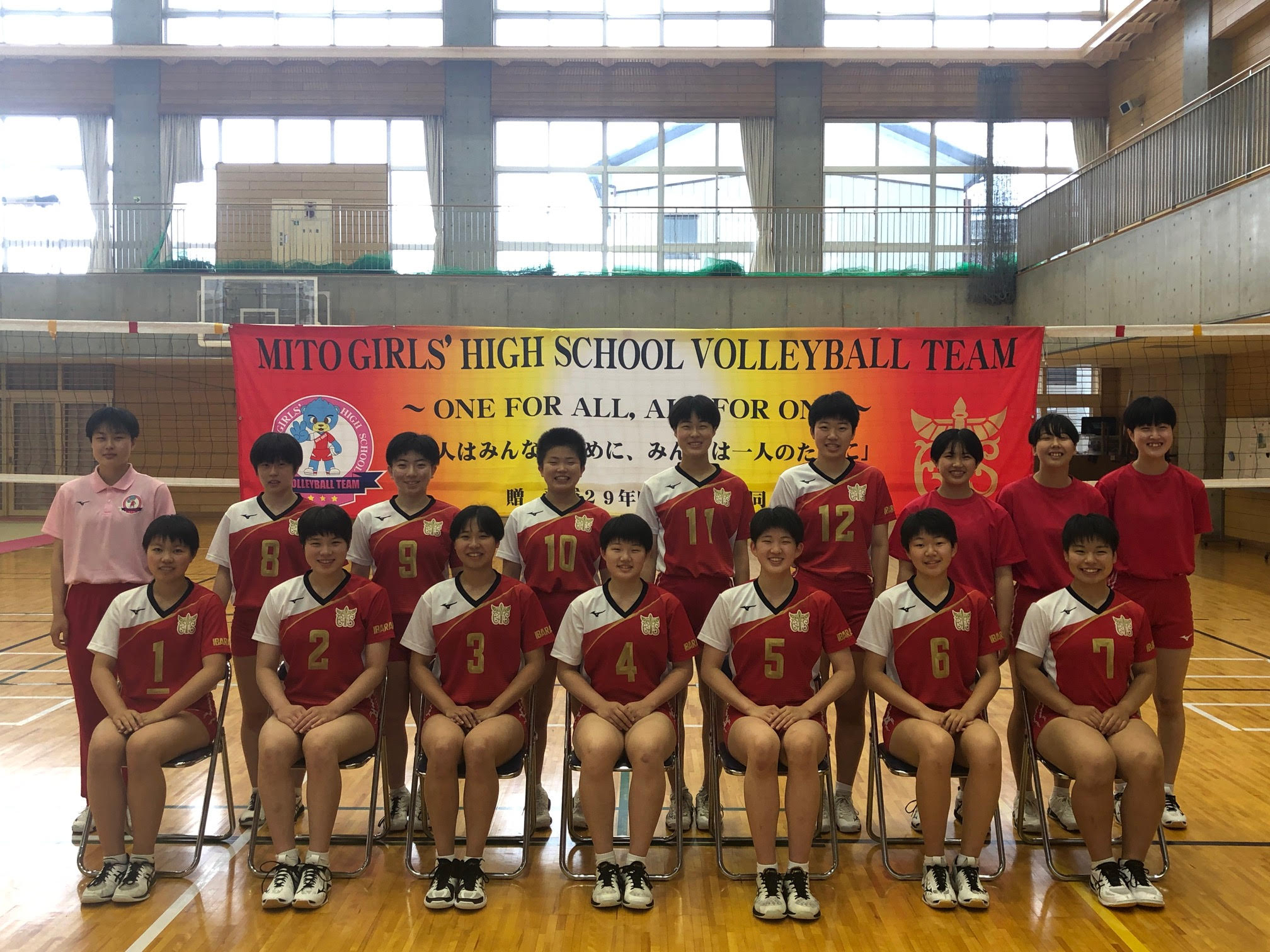 茨城_水戸女（女子）2021 | 月バレ.com【月刊バレーボール】