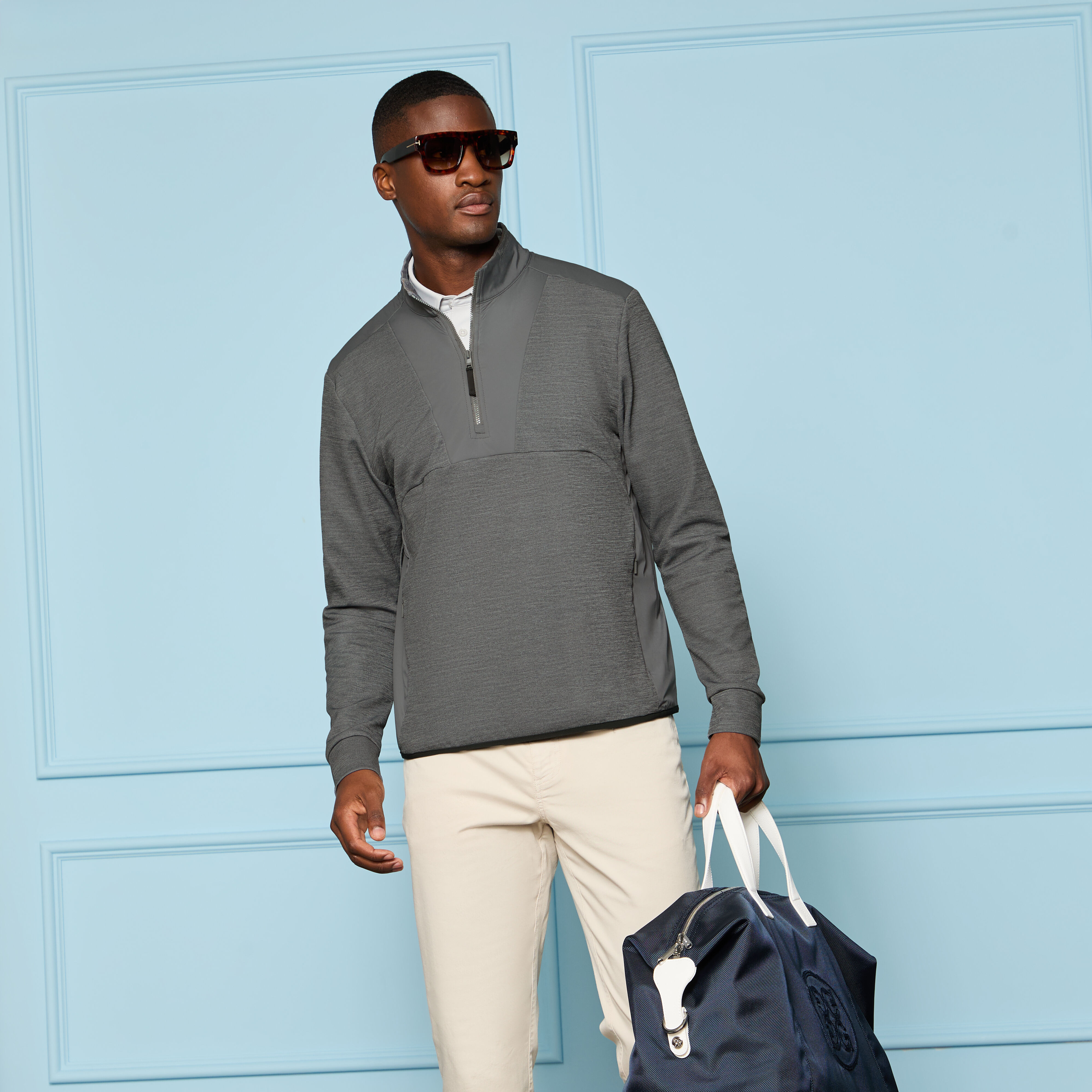 DOUBLE KNIT PULLOVER | MEN'S PULLOVERS & QUARTER-ZIPS | G/FORE