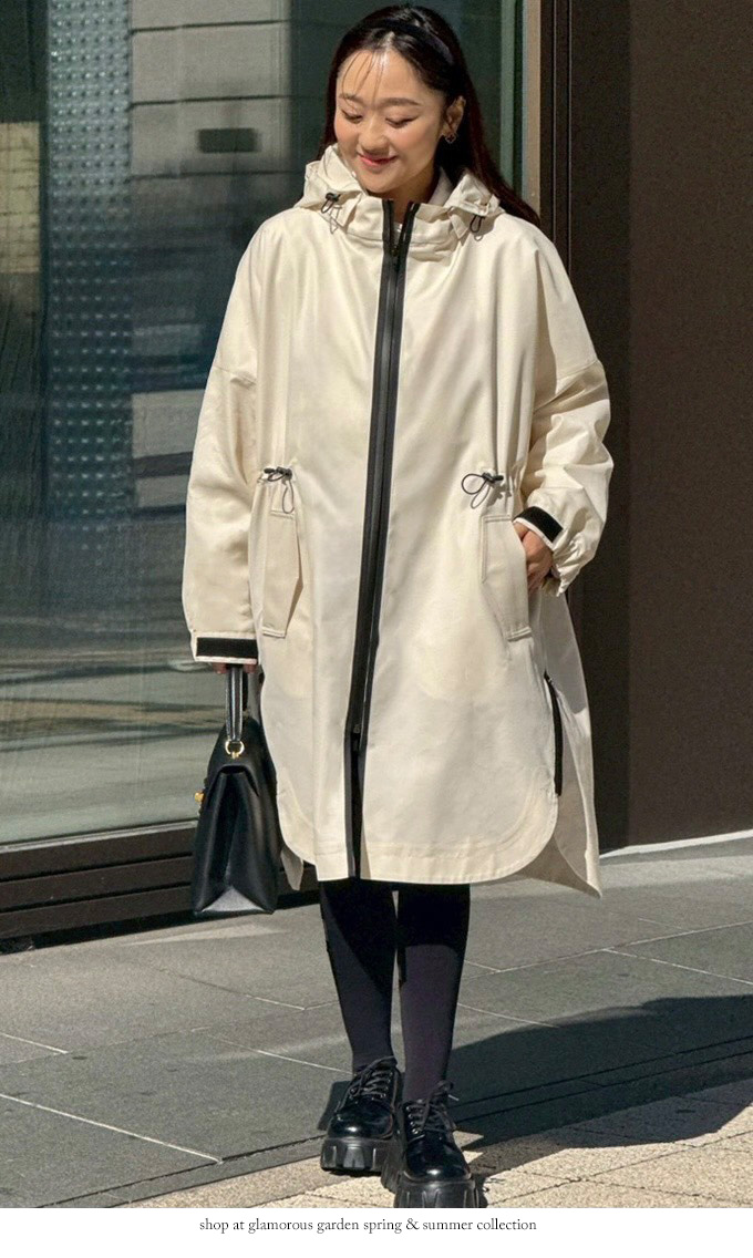 防水加工コクーンマウンテンコート【7e-174-02408】