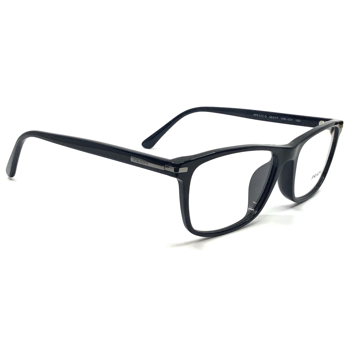 PRADA プラダ メガネ OPR 01ZVD 1AB101 BLACK 56サイズ (在庫あり
