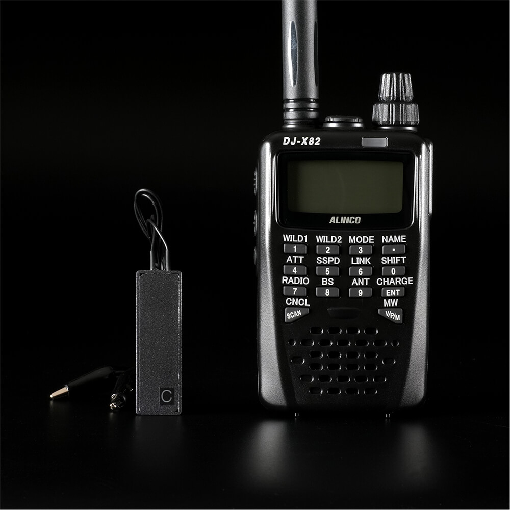 クリップ式盗聴器＋汎用受信機 受信セット SET-CD / 盗聴器専門店GQU