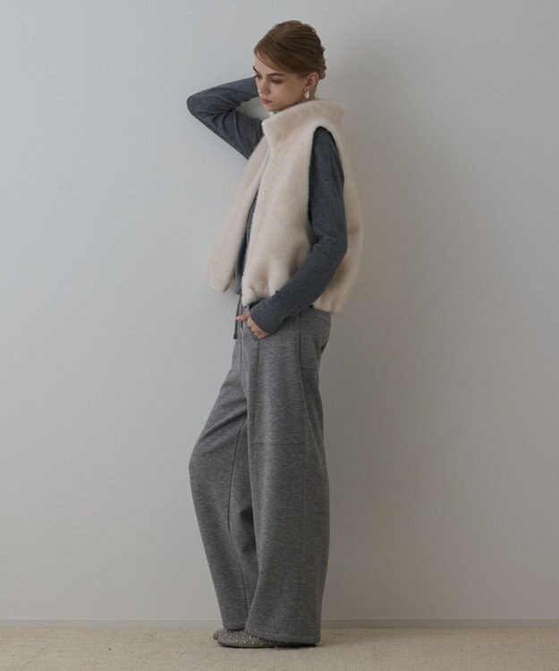 フェイクミンクベスト / GRACE CONTINENTAL | GRACE CONTINENTAL