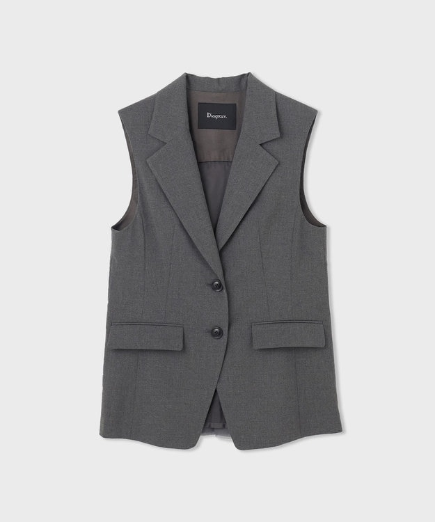 バックチュールジレ / GRACE CONTINENTAL | GRACE CONTINENTAL