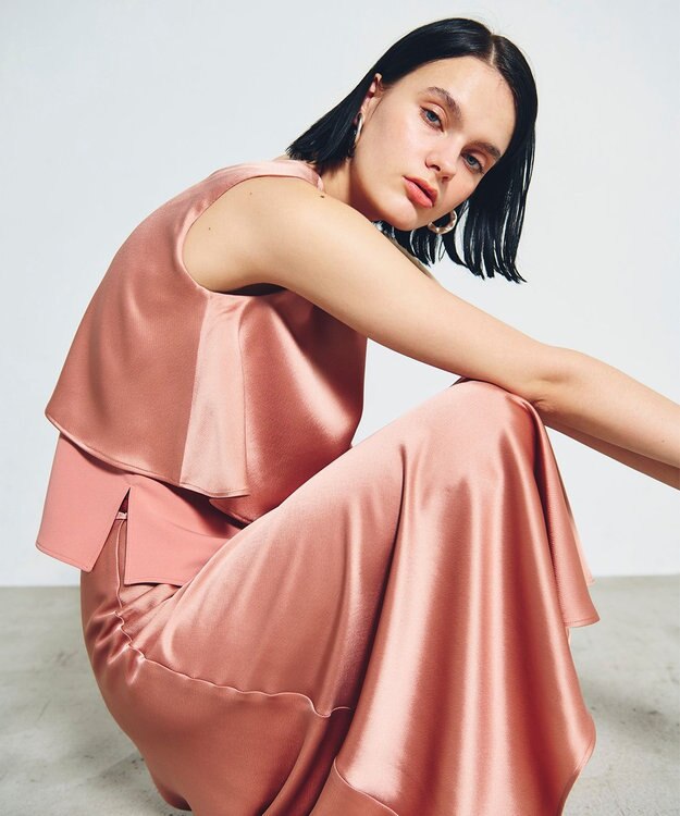 バックコンシャスサテンノースリーブ / GRACE CONTINENTAL | GRACE