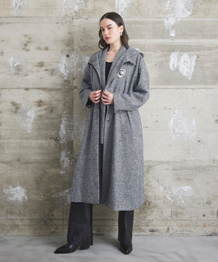 オーバーサイズ千鳥コート / GRACE CONTINENTAL | GRACE CONTINENTAL