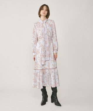 サラサプリントリボン付ワンピース / GRACE CONTINENTAL | GRACE