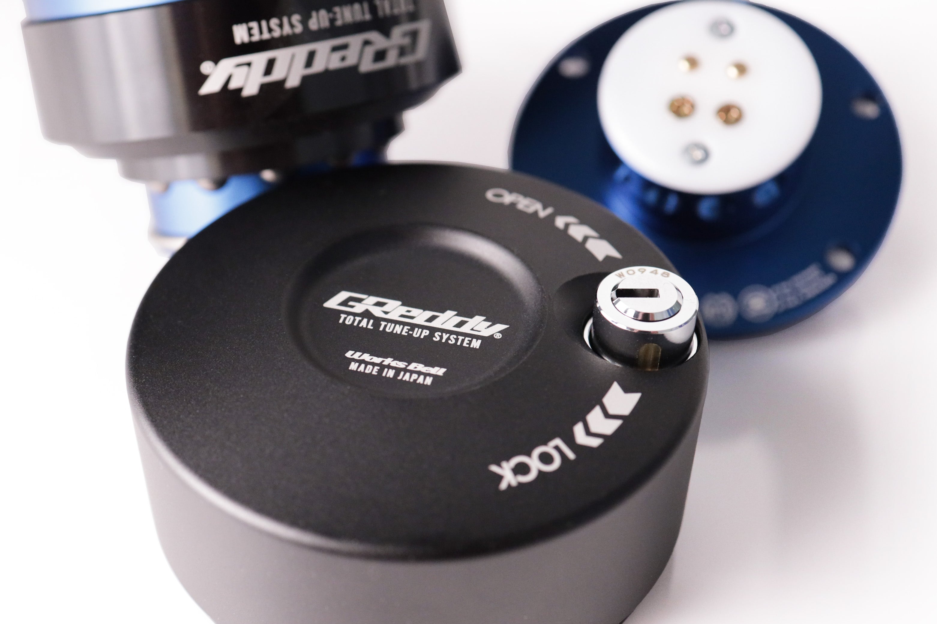 JDM GReddy Rapfix II Steering Wheel Quick Release or Hub Lock