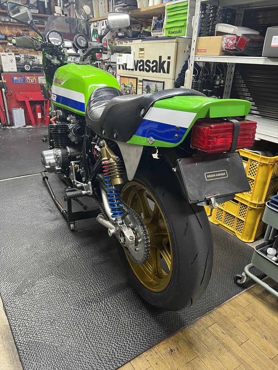 Z1000R1 K.K様 ワークスS1仕様製作 S1テール周りの製作 | GREEN GARAGE