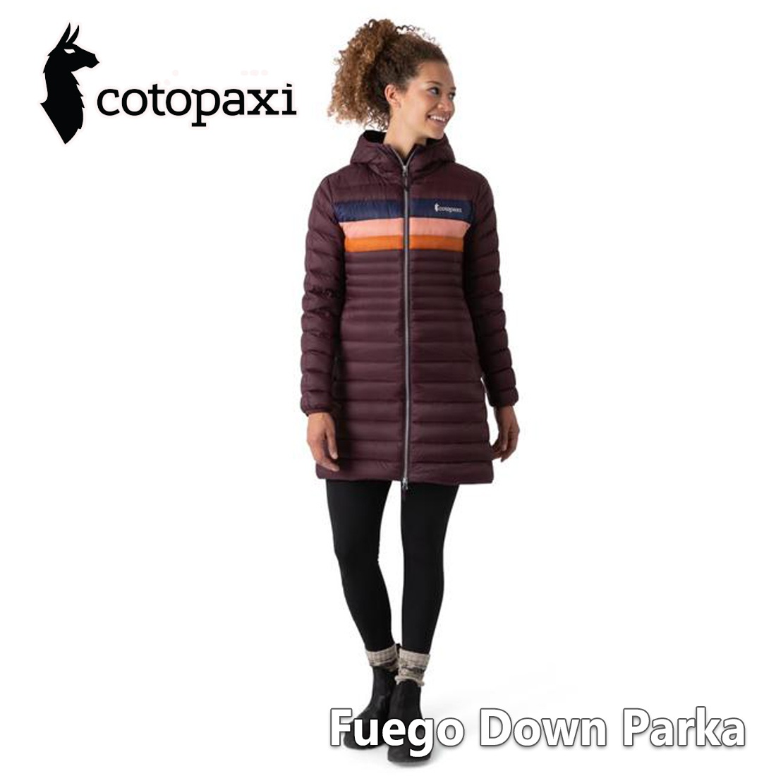 コトパクシ フエゴ ダウンパーカー ウィメンズ ロングダウンコート