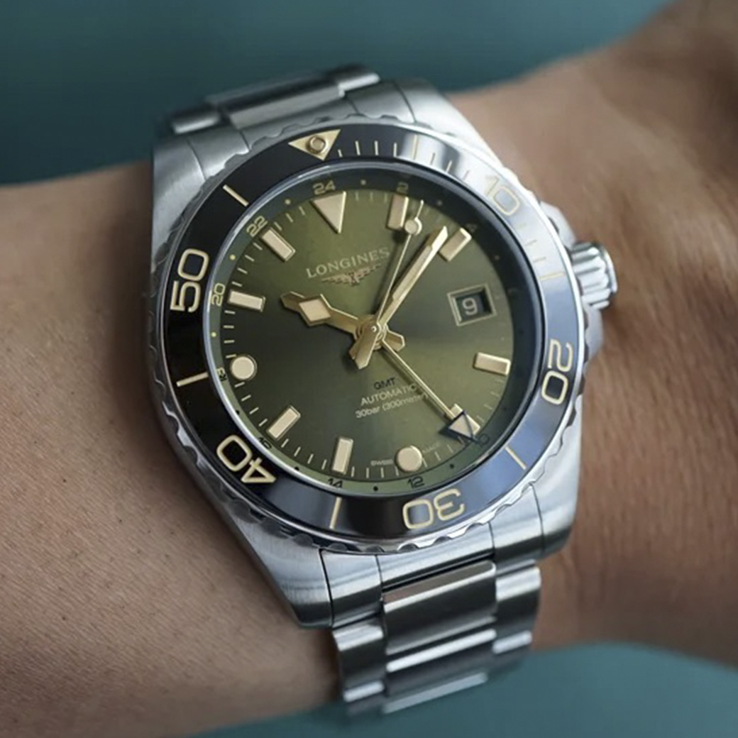 ロンジン(LONGINES) L3.790.4.06.6 41mm ハイドロコンクエスト GMT