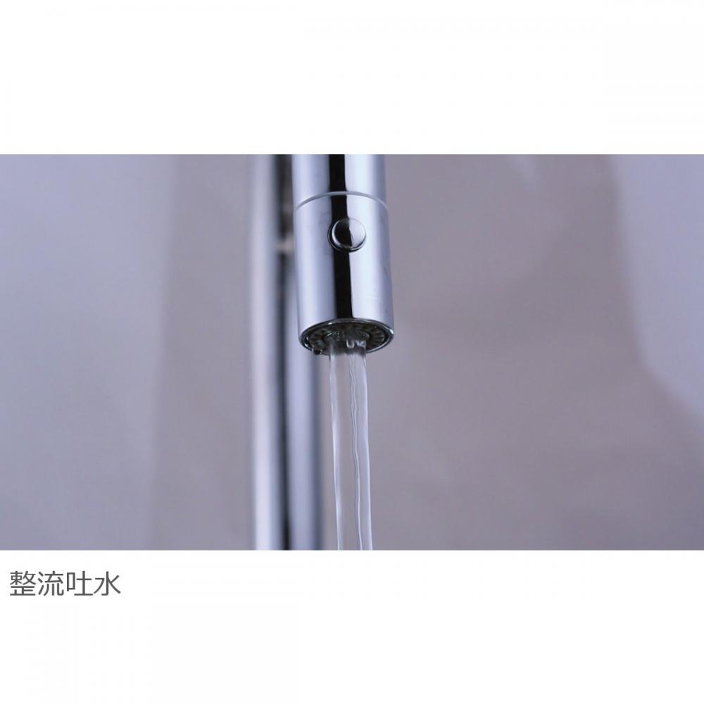 シングルレバーキッチン混合栓 コールドスタート仕様(ヘッド引出タイプ