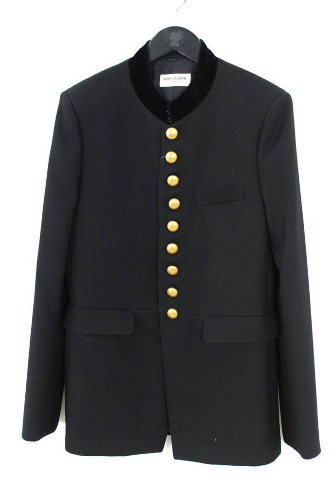 サンローランパリ SAINT LAURENT PARIS 440089 Y163W 金ボタン