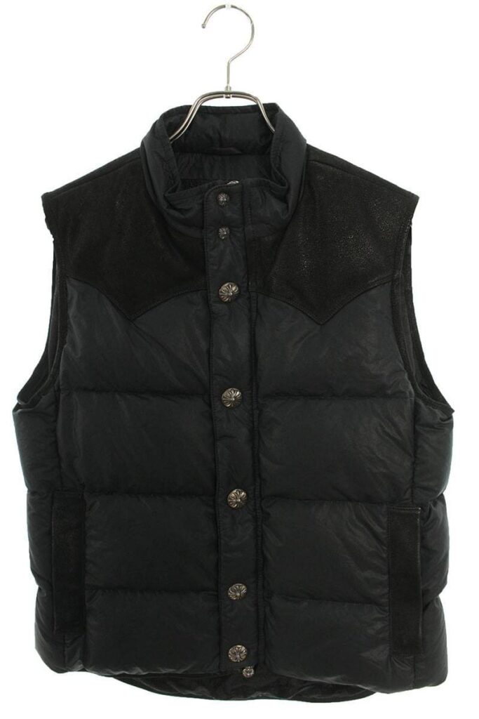 クロムハーツ Chrome Hearts CLASSIC 2B SUD クロスボールボタンレザー