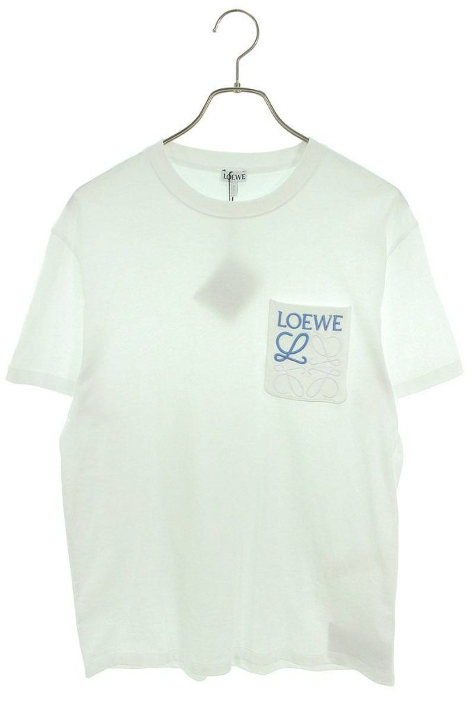 ロエベ LOEWE アナグラム刺繍ポケット半袖Tシャツ H526Y22X99 の買取