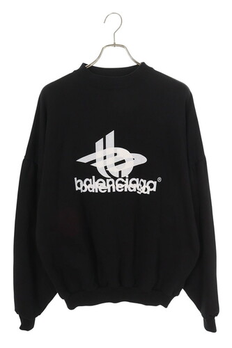 バレンシアガ BALENCIAGA 556878 TDM08 バックロゴプリントストライプ