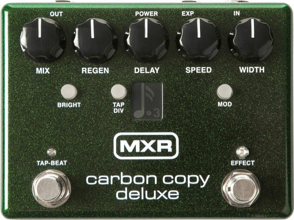 MXR Carbon Copy Deluxe Pedal Settings Suggestions - Guitar Chalk