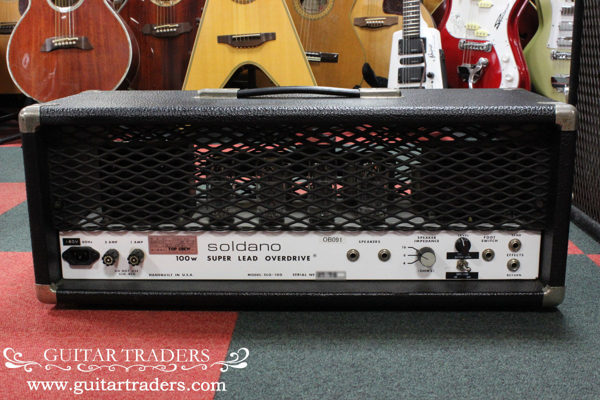 Soldano 1989y SLO-100 Super Lead Overdrive - GUITAR TRADERS