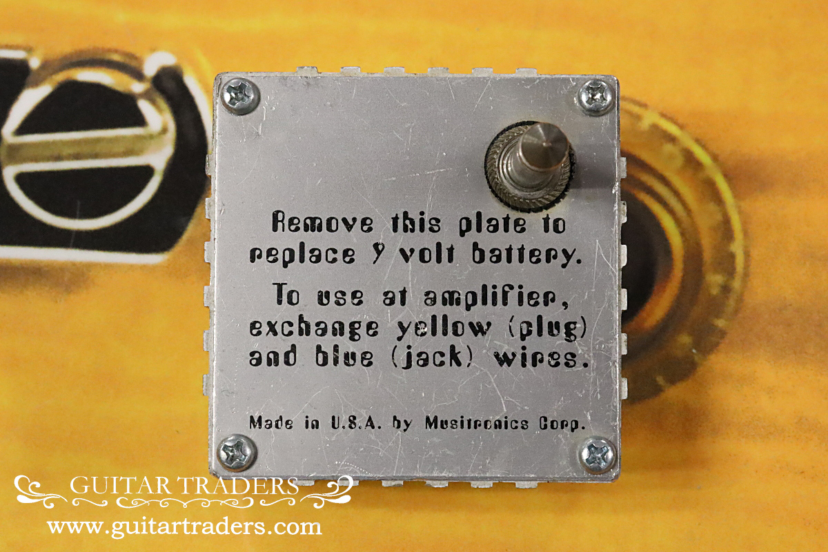 Dan Armstrong 1970's Orange Squeezer by Musitronics - GUITAR