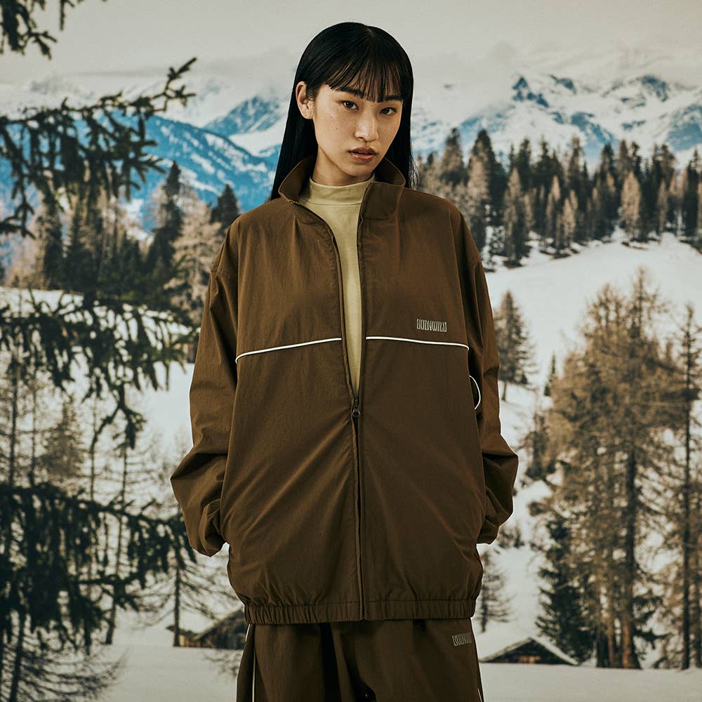 SAUNA COLLECTION】ナイロンストレッチブルゾンジャケット（男女兼用