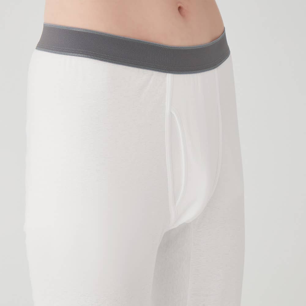 綿100%】ニーレングス（前あき） CK8307 :メンズ ステテコ・半ズボン下