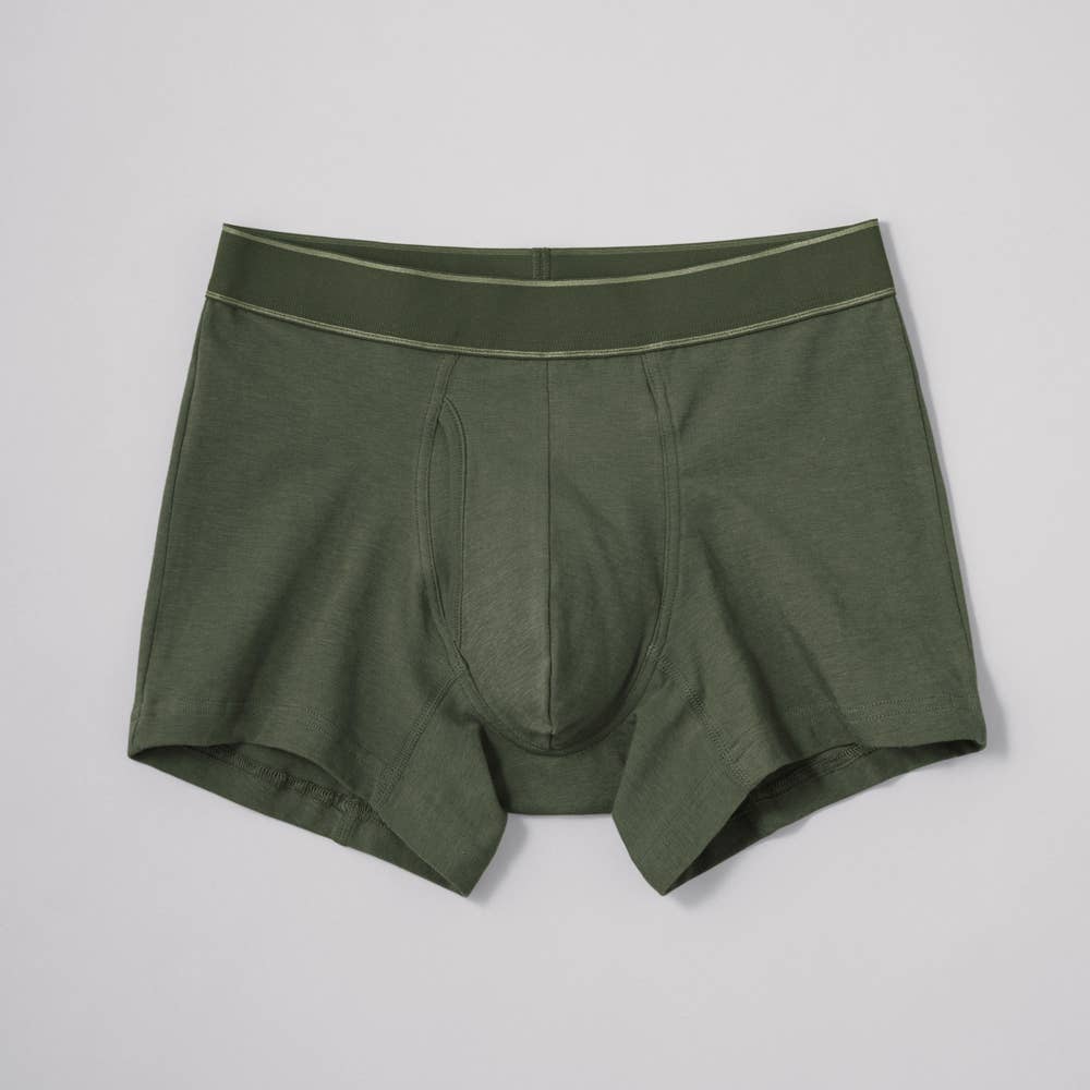 オーガニックコットン混】ボクサーパンツ（前あき） CK8980 :メンズ