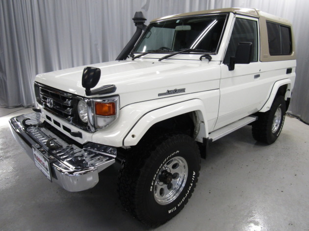 ランクル74FRPトップ後期型ZX1ナンバーリフトアップ車両！本州