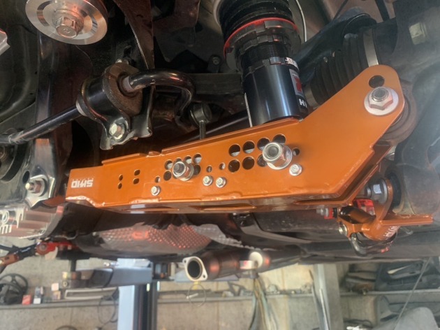 GR86 ZN8 スキッドレーシング 調整式アームセット 取り付け