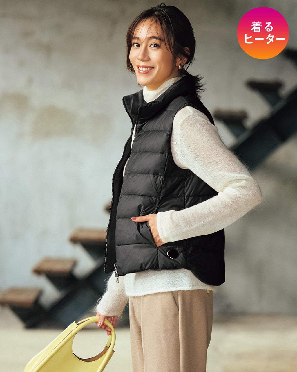 レディース ダウンベスト（ブラック）一覧/40代50代からのファッション