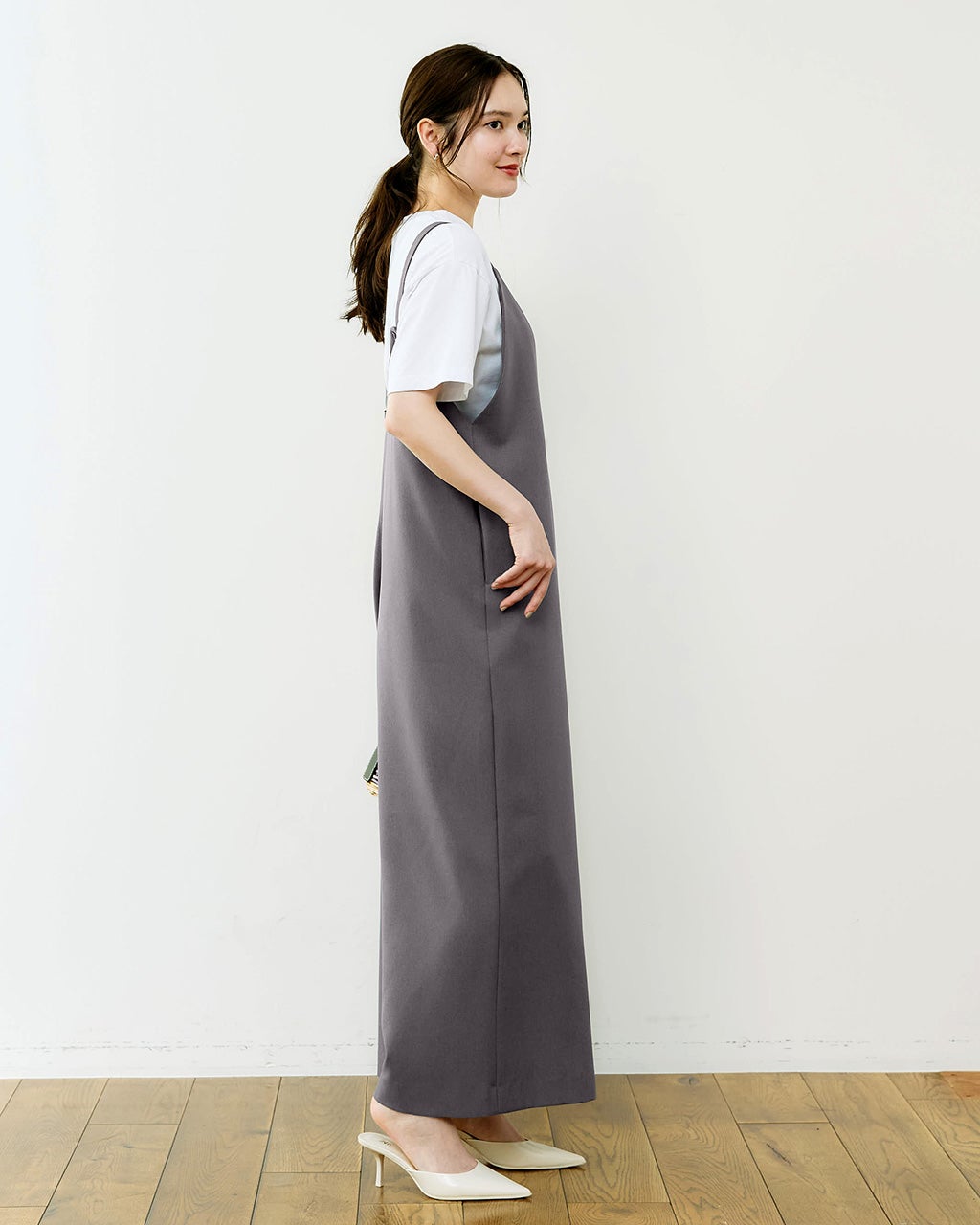 スマートツイル・サロペット/DoCLASSE