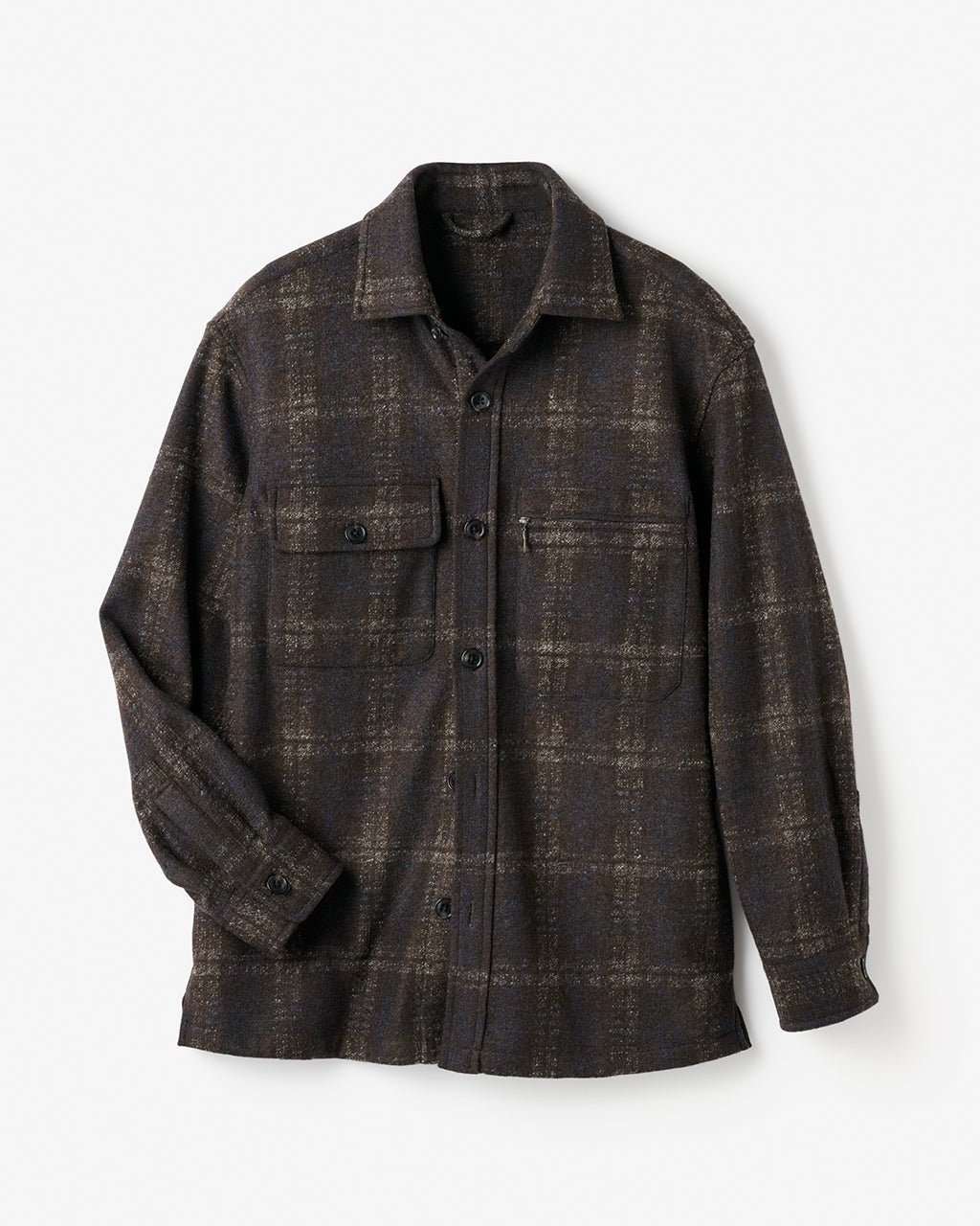 ウール混ぬくもりシャツジャケット/DoCLASSE