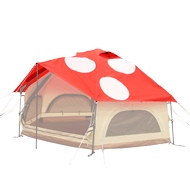 ミニキノコテント用フライシート（レッド） TF2-947-RD - DOD