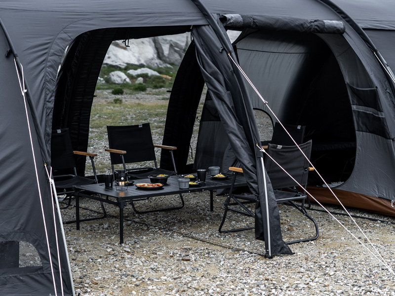 ナニゲニーテーブルL TB6-017-BK - DOD（ディーオーディー）【公式