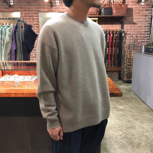 AURALEE BABY CASHMERE KNIT P/O。｜doo-bop 塚本邦雄(Tsukamoto Kunio